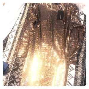 Brand new Gold party dress
